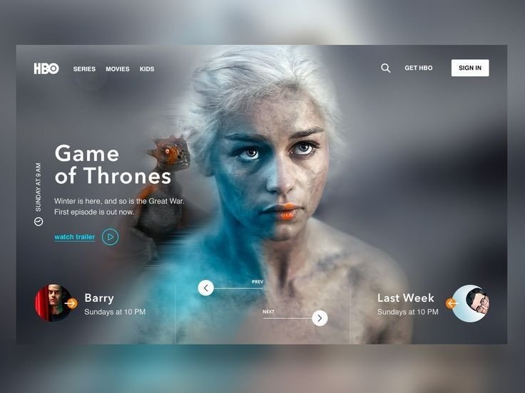Interfaces web responsivas en desktop y móvil
